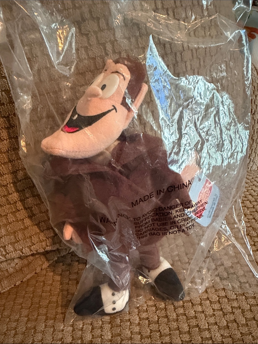 The Count General Mills Count Chocula 1997 Breakfast Pals Plush SEALED